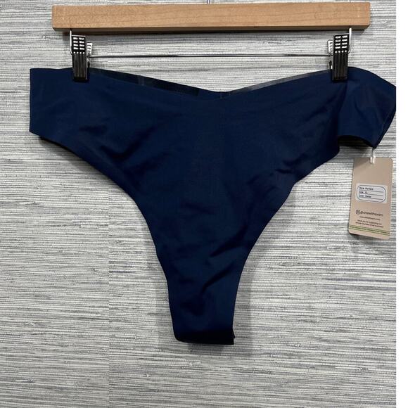 NWTS OneWith High Waisted Thong Bottom Swimsuit / Size-XL - Picture 3 of 12